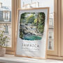 Jamaica Travel Art Print Illustration, thumbnail 2 of 7