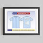 Personalised Football Shirt Print, thumbnail 3 of 4