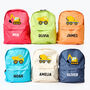 Personalised Construction Kids Backpack Gift, thumbnail 1 of 2