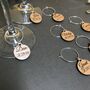 Personalised Five Christmas Wine Glass Charms, thumbnail 6 of 8