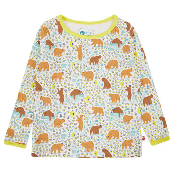 Bear Pyjama Set For Kids | Certified Organic, 2 of 9