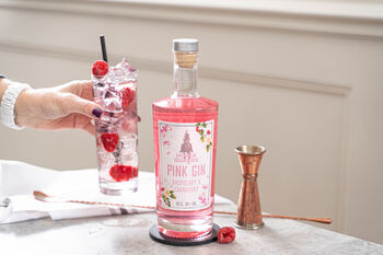 Horse Guards Pink Gin In Hearts Design Gift Box, 5 of 6