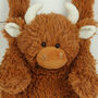 Highland Brown Cow Snuggly Hand Muff, All Ages, thumbnail 4 of 5