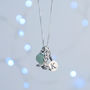 Personalised Sterling Silver Birthstone Necklace, thumbnail 6 of 12