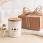 Personalised Initials Valentine’s Day Candle Gift, thumbnail 3 of 6