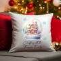 Personalised Cute Christmas Characters Gift Cushion, thumbnail 3 of 6