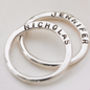 Personalised Verse Stacker Ring, thumbnail 5 of 7