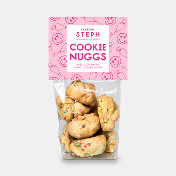 Engagement Congratulations Iced Biscuits And Macarons Hamper Gift, 4 of 6