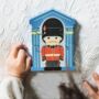 Personalised Childs London Guard Wooden Puzzle, thumbnail 3 of 5