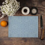 Blue Turkish Flower Worktop Protector Cutting Board, thumbnail 2 of 12