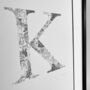 'Letter K' Linear Illustration Print, thumbnail 7 of 7