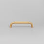 G Decor Satin Brass Solid Knurled T Bar Pull Handles, thumbnail 6 of 9