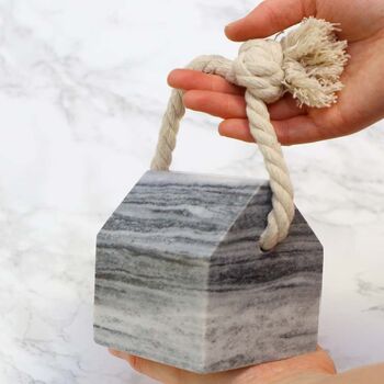 Contemporary Marble House Door Stop, 6 of 9