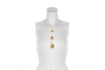 Cosmic Goddess Gold Vermeil Necklace, 6 of 8