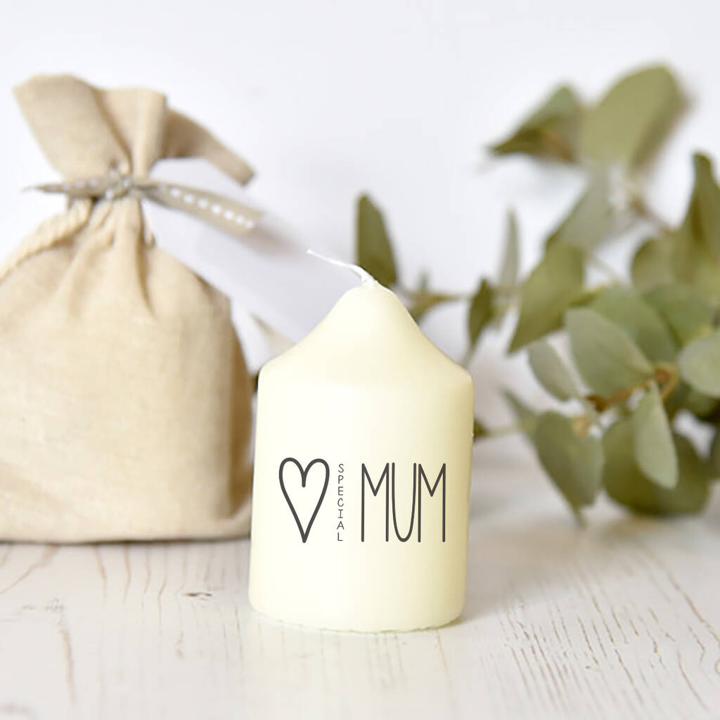 Personalised Mum Candle By Dotty Dora Designs