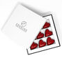 Red Heart Chocolates, Caramel And Hazelnut, Box Of 9, thumbnail 2 of 3