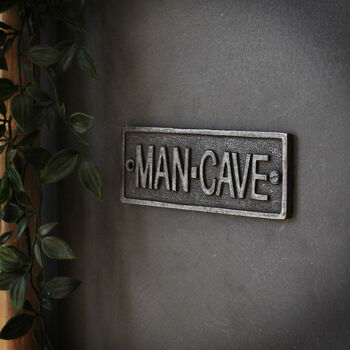 Man Cave Door Plaque, 2 of 2