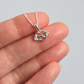Sterling Silver Sister Necklace, 4 of 5