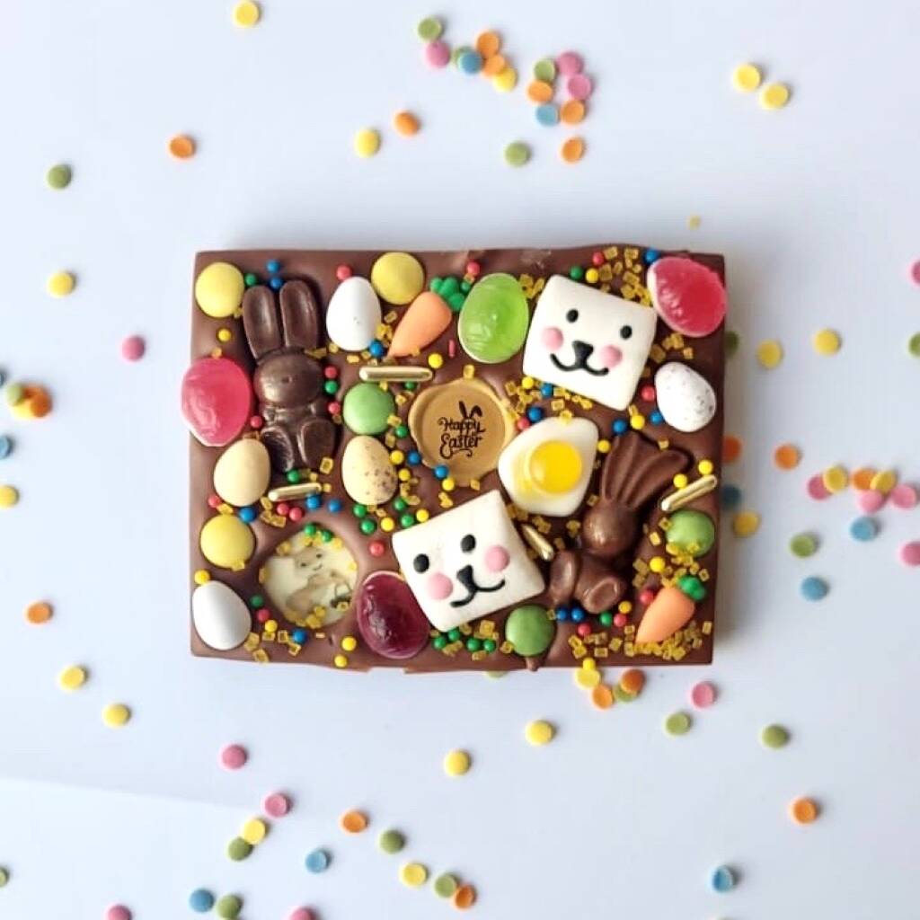 Easter Belgian Chocolate Slab By Nibbl.uk