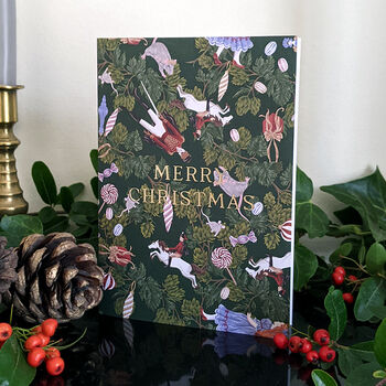 Nutcracker Christmas Card Pack And Gift Wrap Set, 9 of 12