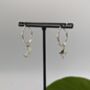 Celestial Eco Sterling Silver Hoop Earrings, thumbnail 4 of 4