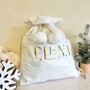 Personalised Velvet Christmas Sack, thumbnail 5 of 9