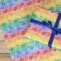 Pride Rainbow Gift Wrapping Paper Roll Or Folded, thumbnail 1 of 3