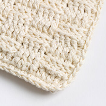Basketweave Clutch Bag Easy Crochet Kit, 5 of 8