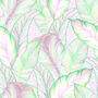Tropical Leaf Wallpaper, thumbnail 2 of 3