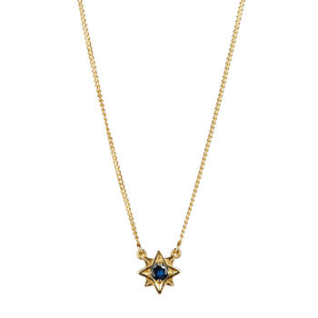 Guiding North Star Necklace Silver/Gold Plated, 5 of 10