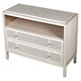 Marco White Wash Rattan Two Drawer Chest, thumbnail 2 of 2