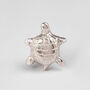 G Decor 3D Detailed Turtle Brass Door Knobs, thumbnail 2 of 5