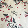 Christmas Paper Bags 50 Strung Festive Robin Gift Bags, thumbnail 2 of 4