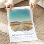 Death Valley California Travel Poster, thumbnail 4 of 7