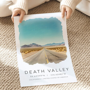 Death Valley California Travel Poster, 4 of 7