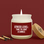 Stress Level: Time To Light A Candle Jar Candle • Gift Boxed, thumbnail 1 of 2