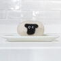 British Wool Felted Soap And Handmade Dish Gift Set, thumbnail 1 of 4