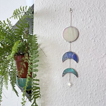 Moon Phases Wall Hanging, Choose Colour, 5 of 9