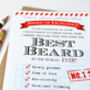 Best Beard Card, thumbnail 3 of 4