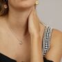 Bridesmaid Heart Letter Charm Necklace, thumbnail 1 of 12