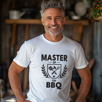 Personalised “Master Of…” Hobby T Shirt – Funny Gift For Him, Dad, Grandad Or Husband, 2 of 8