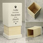 Personalised Pet Wooden Urn With Pawprints, thumbnail 5 of 6