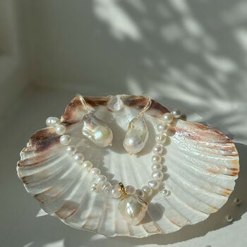 Classic Round Freshwater Pearl Necklace, 4 of 4