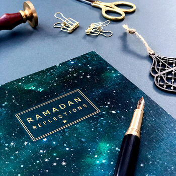 Ramadan Reflections Gold Foiled Journal | A5, 2 of 5