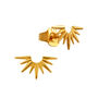 Out Of Stock Sunrise Stud Earrings, thumbnail 2 of 3