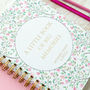 Personalised 'A Little Book Of Big Memories' Notebook, thumbnail 2 of 5