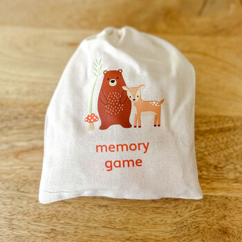 Woodland Animal Memory Game Toddler Christmas Gift, 3 of 6