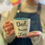 Hand Painted Personalised Father's Day Mug, thumbnail 1 of 3