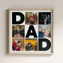 Personalised Dad Photo Collage, thumbnail 1 of 4