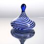 Handmade Triangolo Piatto Hand Blown Glass Sculpture, thumbnail 1 of 12